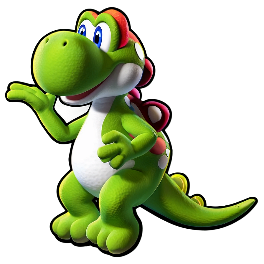 Yoshi's Safari Adventure Png 05232024 PNG Image