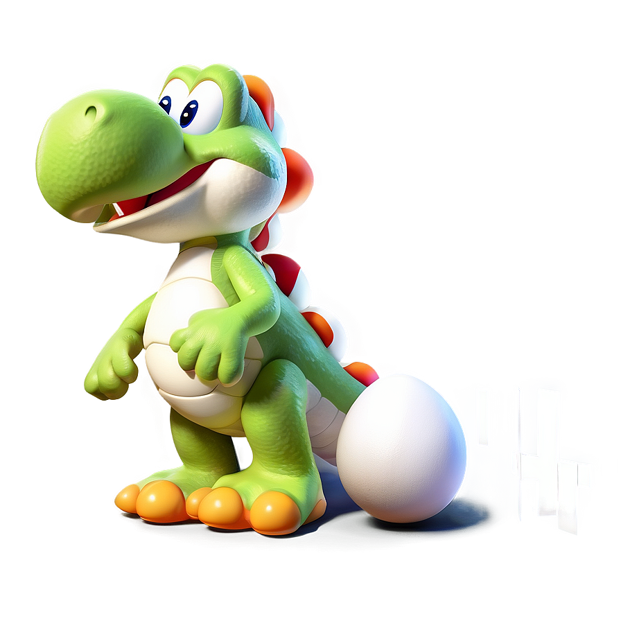 Yoshi With Egg Png Ebs39 PNG Image