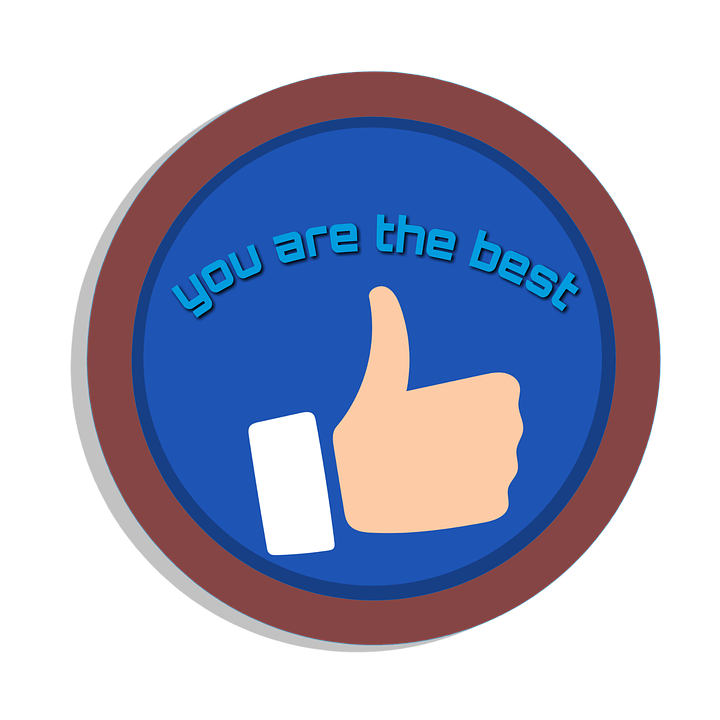 You Are The Best Appreciation Badge PNG Image