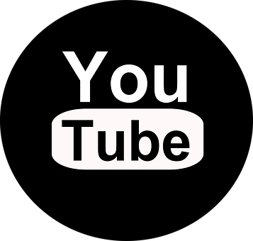 You Tube Logo Black Background PNG Image