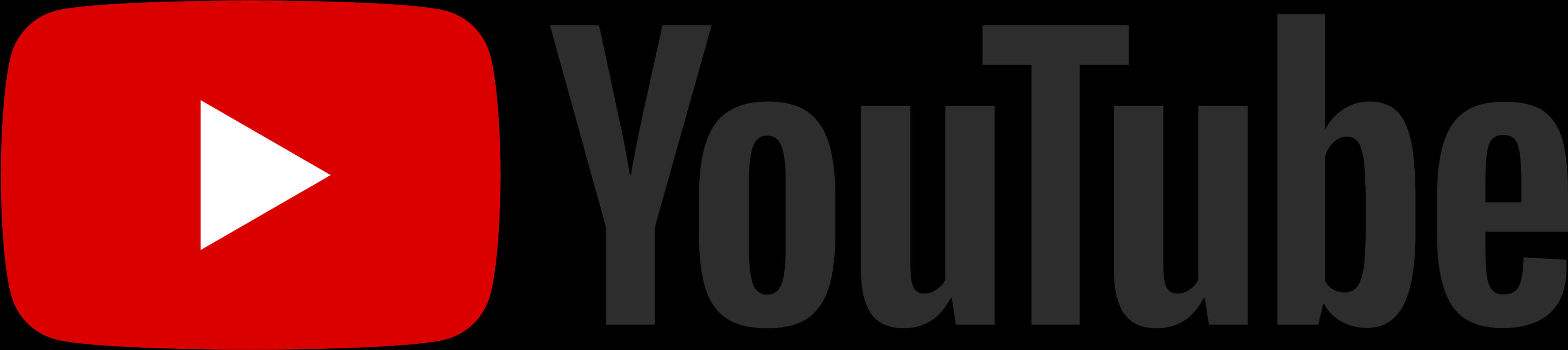 You Tube Logo Red Play Button PNG Image