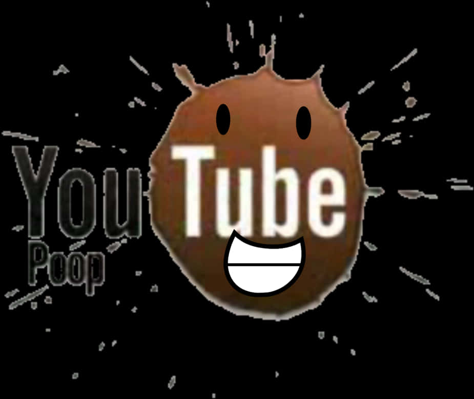 You Tube Poop Parody Logo PNG Image