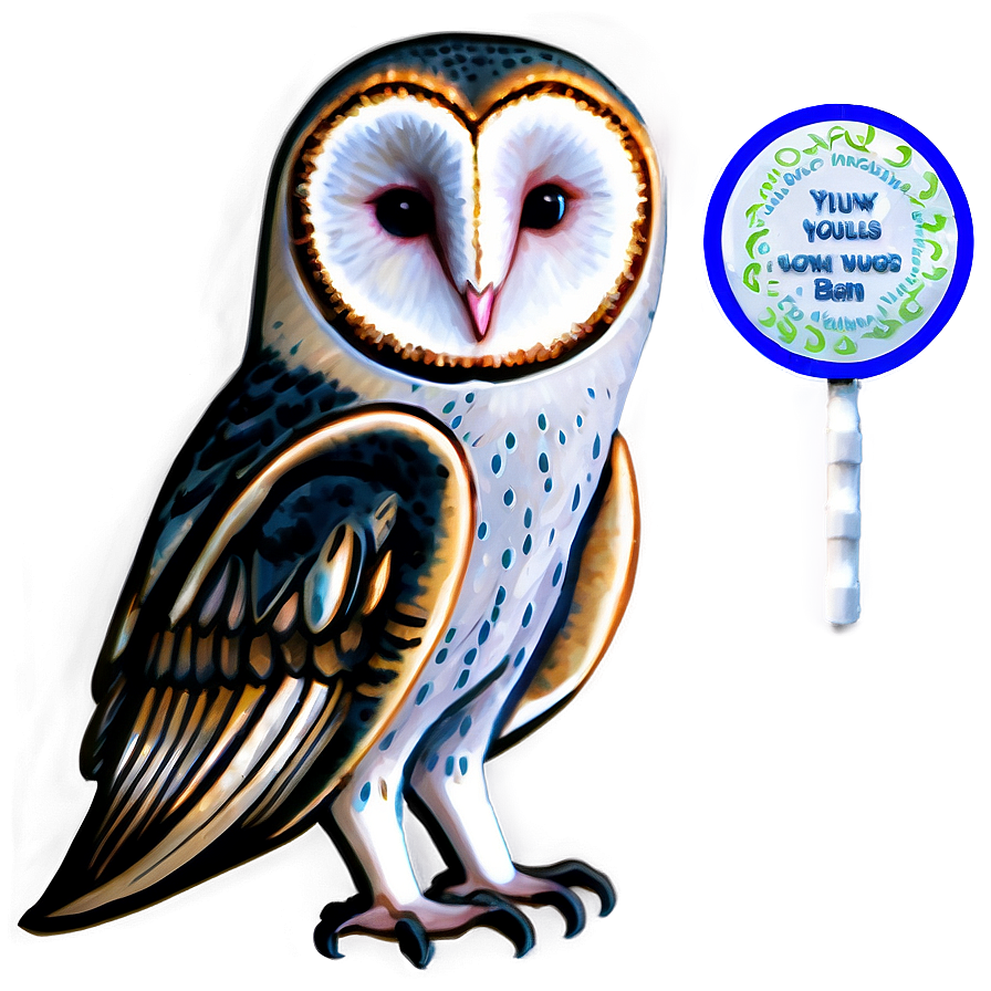 Young Barn Owl Png Bpt PNG Image