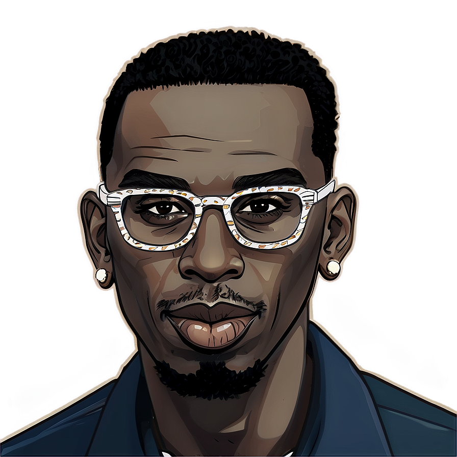 Young Dolph Caricature Png Lvg31 PNG Image