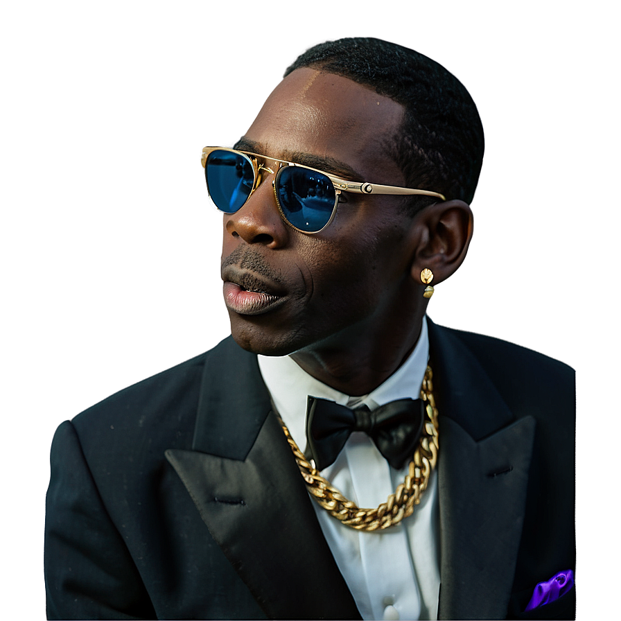 Young Dolph Timeless Portrait Png 06122024 PNG Image