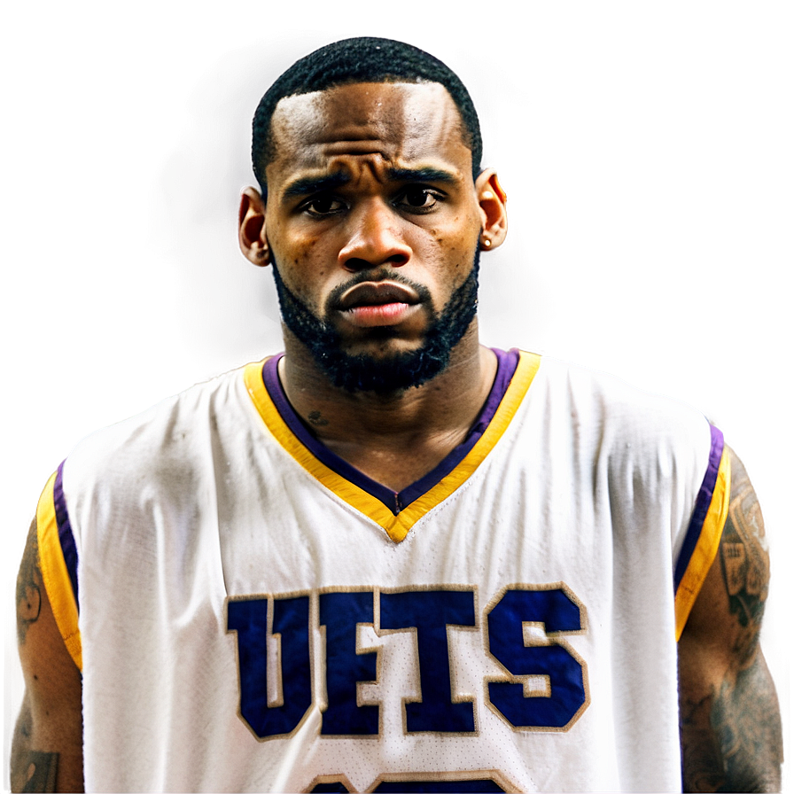 Young Lebron James In High School Png 05232024 PNG Image