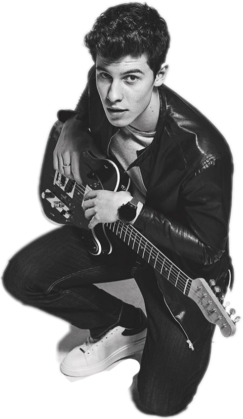 Young Musicianwith Guitar PNG Image