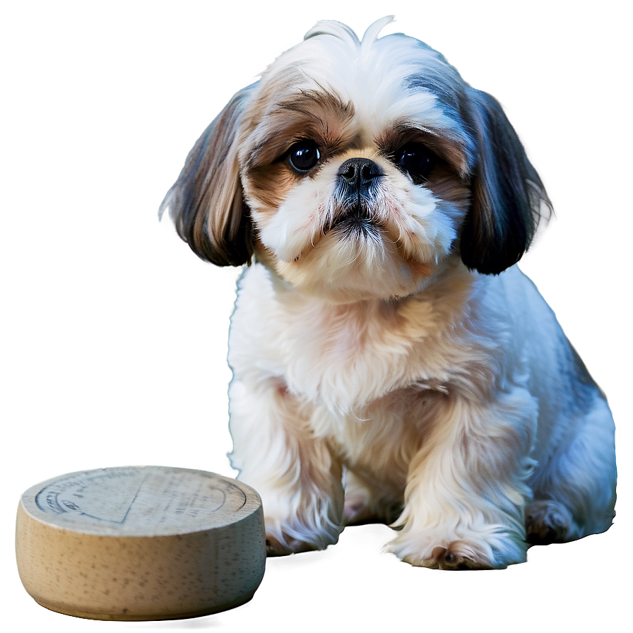 Young Shih Tzu Learns Tricks Png Jip PNG Image