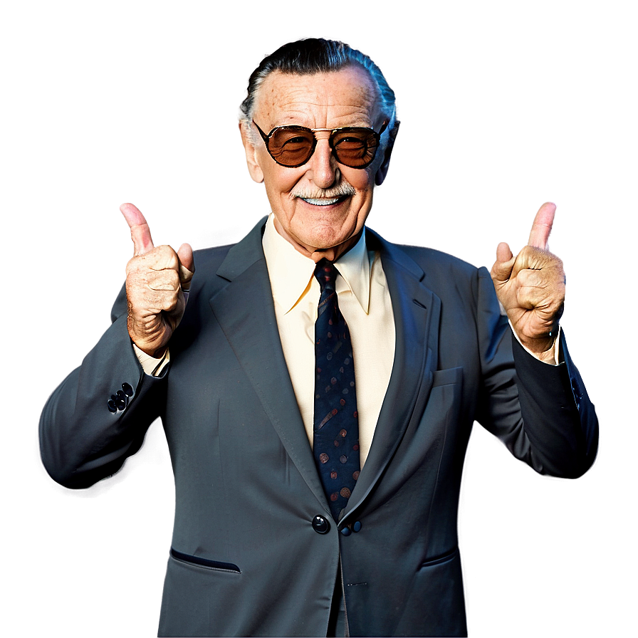 Young Stan Lee Vintage Png Pve98 PNG Image