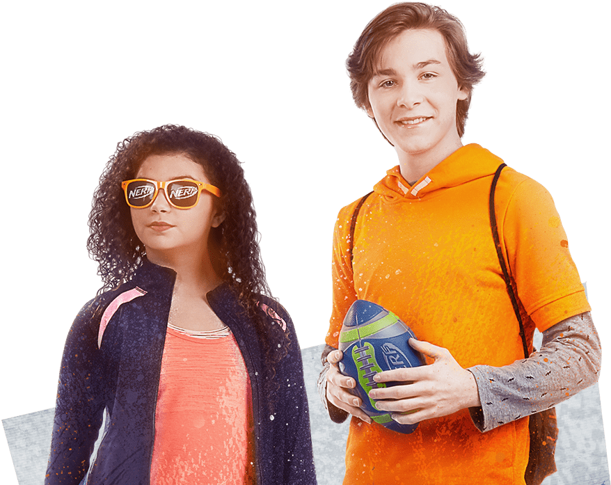 Youthful Friends Nerf Gear PNG Image