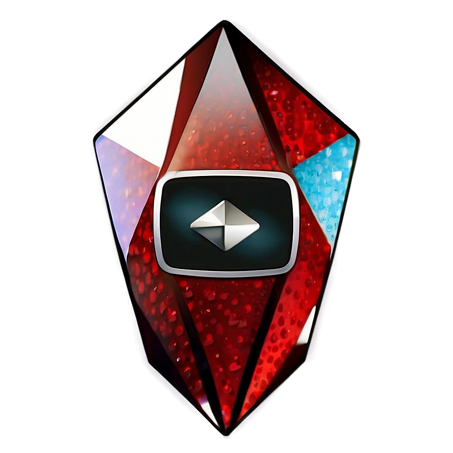 Youtube Diamond Play Button Png Iow PNG Image