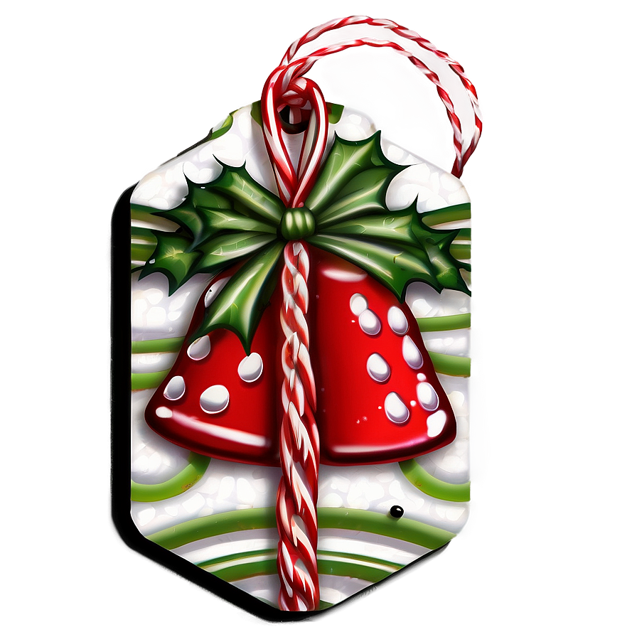 Yuletide Cheer Gift Tag Png 7 PNG Image