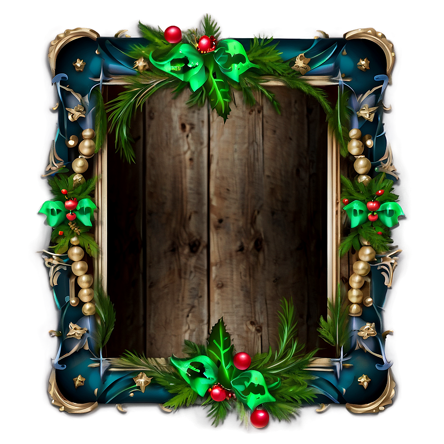 Yuletide Frame Png 61 PNG Image