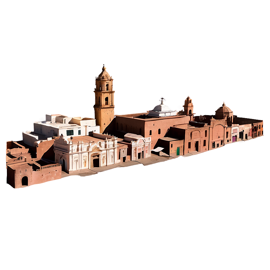 Zacatecas Historic Center Png 05212024 PNG Image