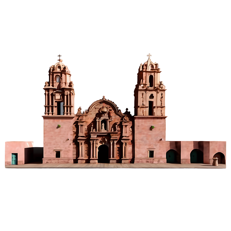 Zacatecas Historic Center Png 05212024 PNG Image