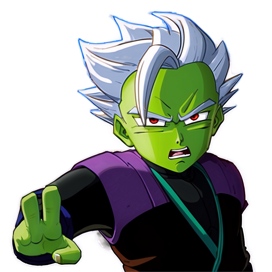 Zamasu Hovering In Air Png Gup PNG Image