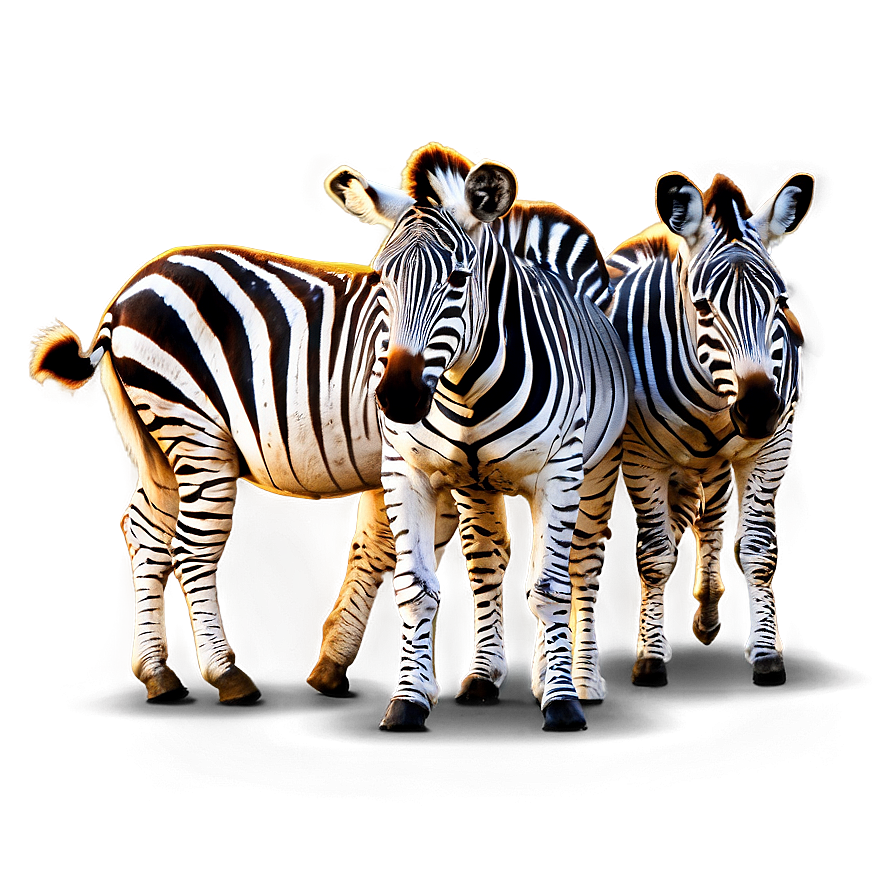 Zebra Herd Safari Png Nvy95 PNG Image