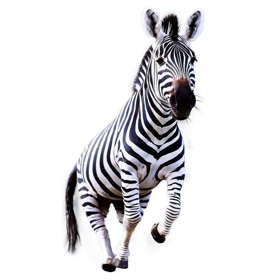 Zebra In Action Png Egw PNG Image