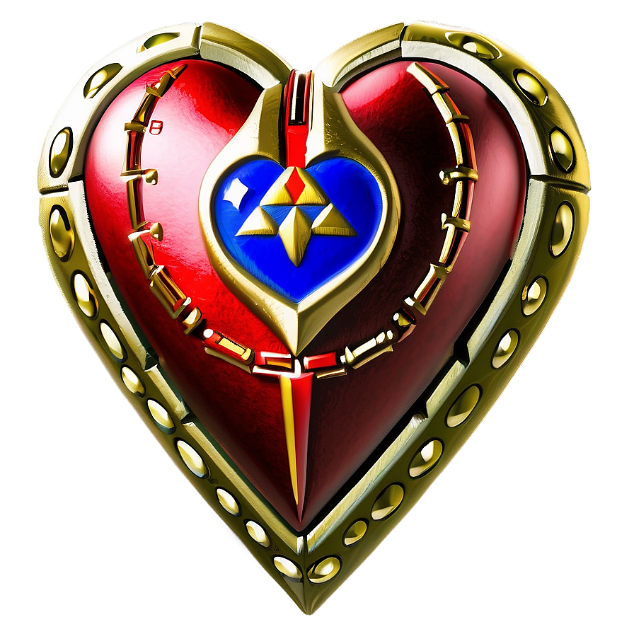 Zelda Heart Container Design Png Imt PNG Image