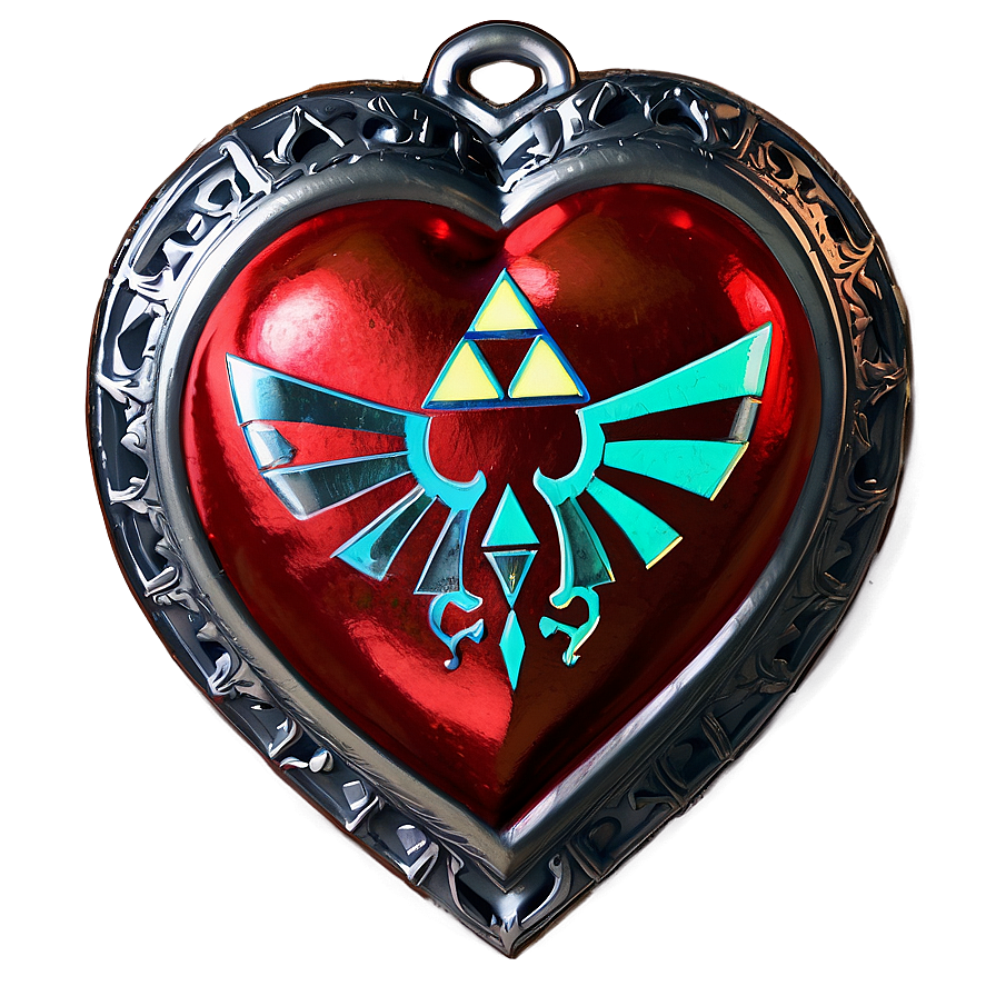 Zelda Heart Container Png 06262024 PNG Image