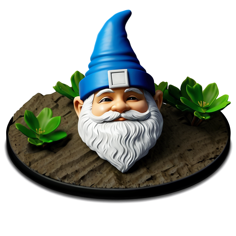 Zen Garden Gnome Png 06132024 PNG Image