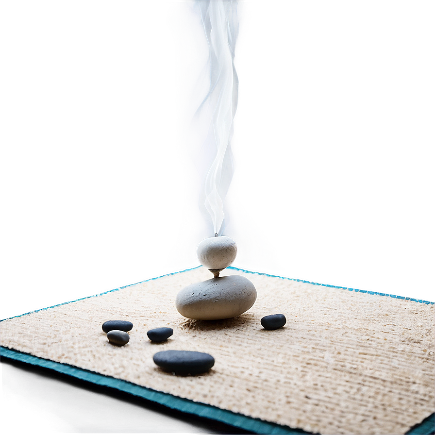 Zen Garden Yoga Mat Png 06132024 PNG Image