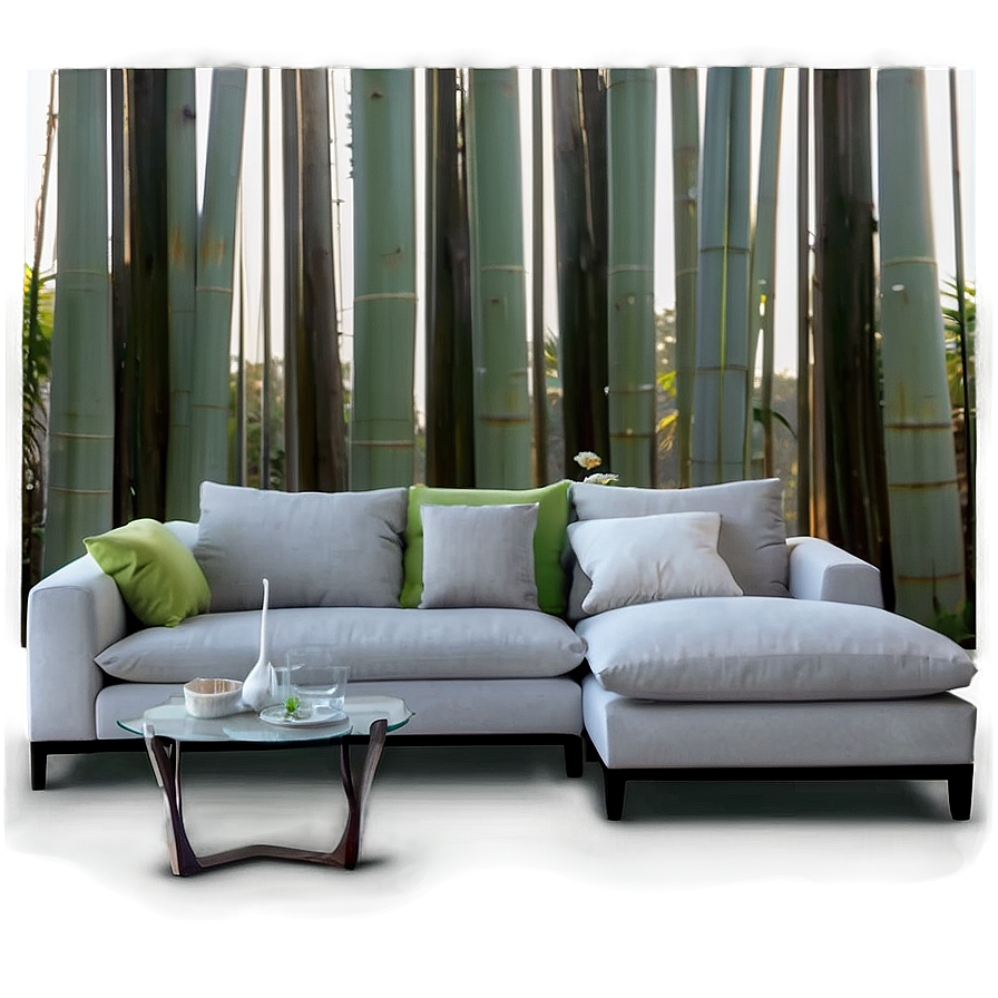 Zen Living Room Harmony Png Csh PNG Image