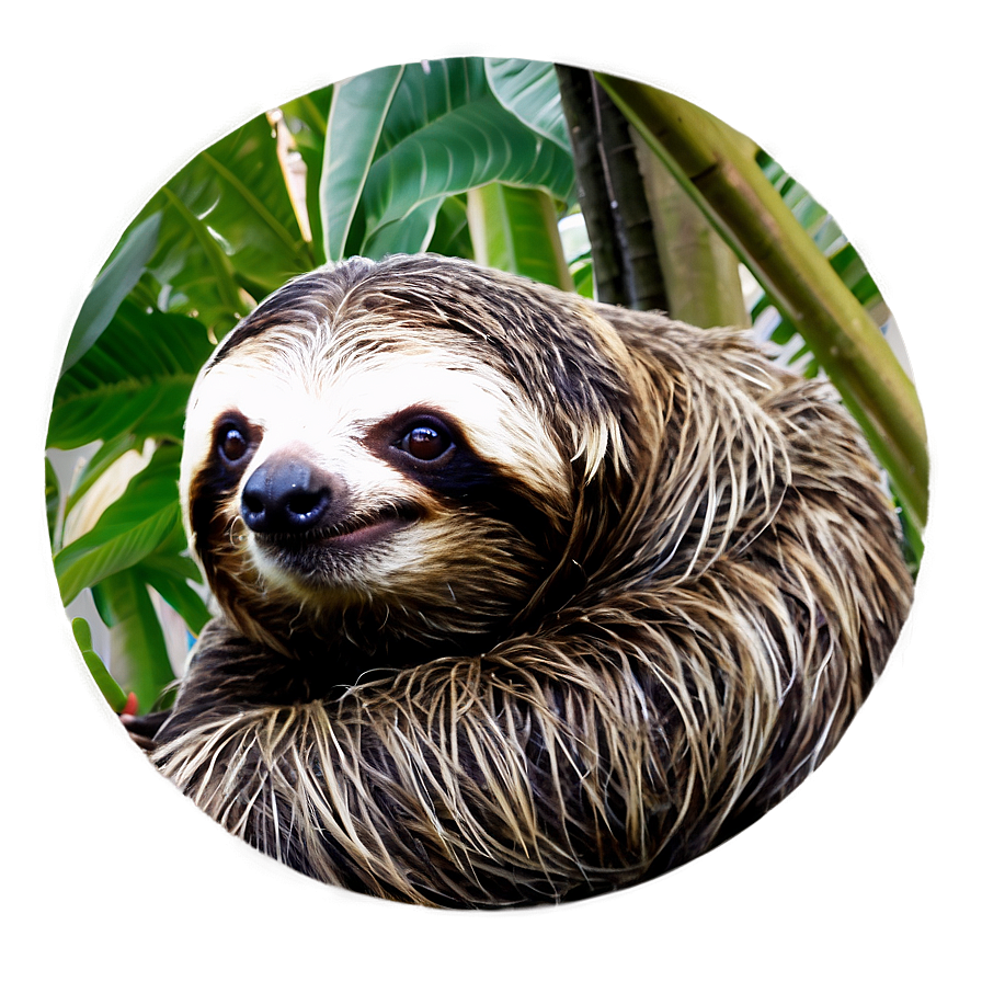 Zen Sloth Png 06112024 PNG Image