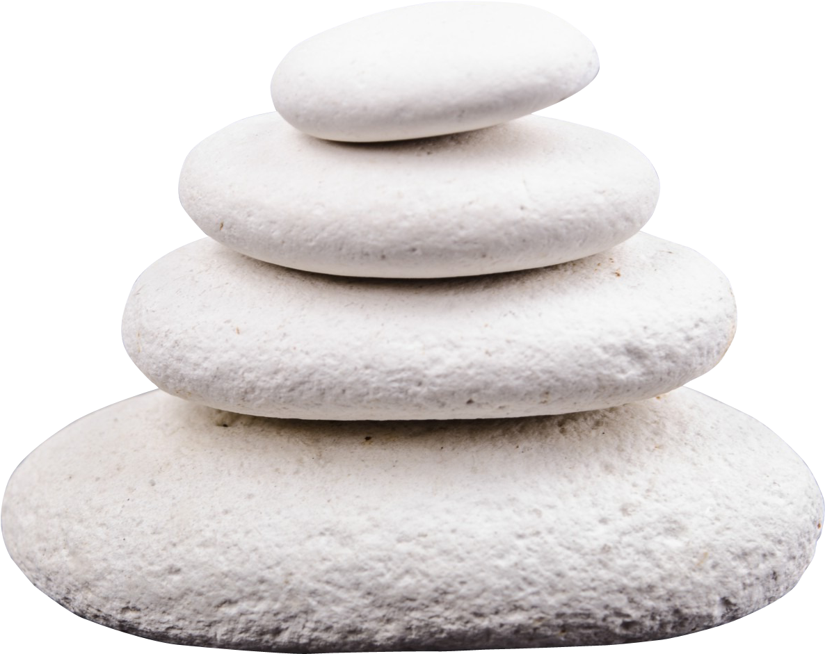 Zen Stone Stack Balance PNG Image