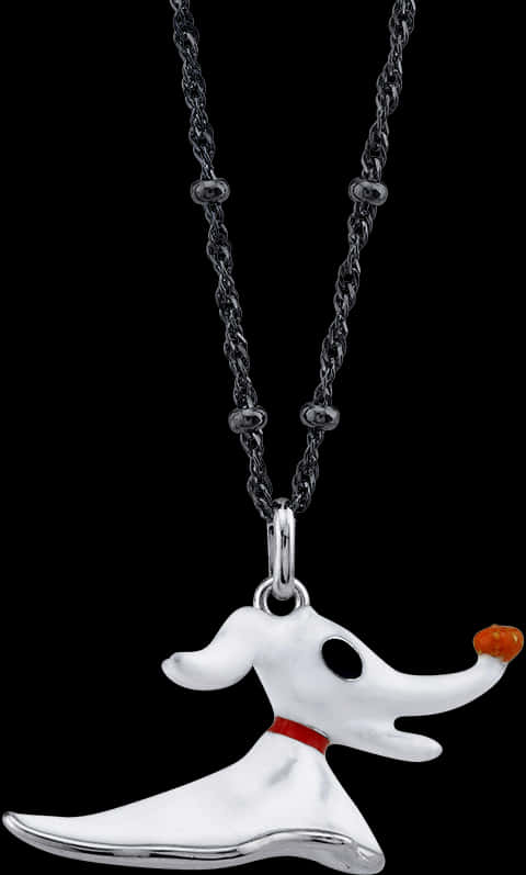 Zero Ghost Dog Pendant Nightmare Before Christmas PNG Image