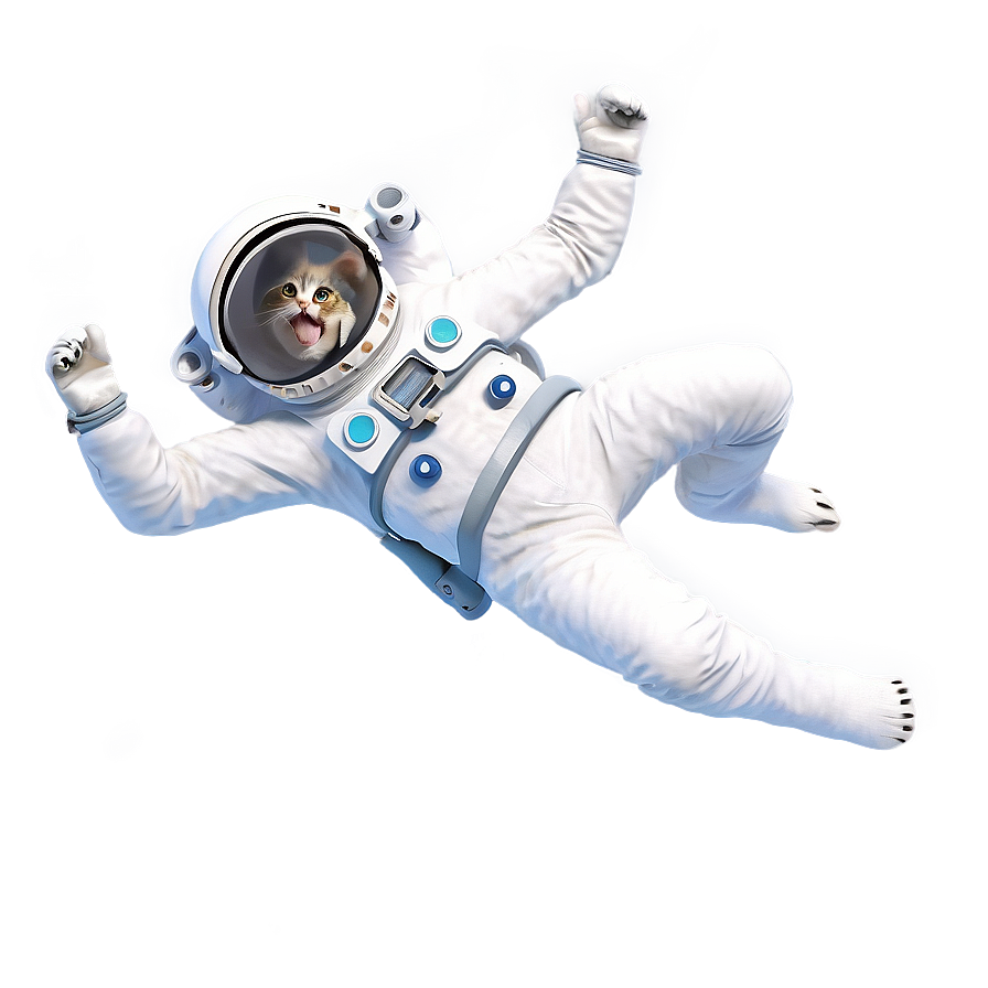 Zero Gravity Cat Png Lye58 PNG Image