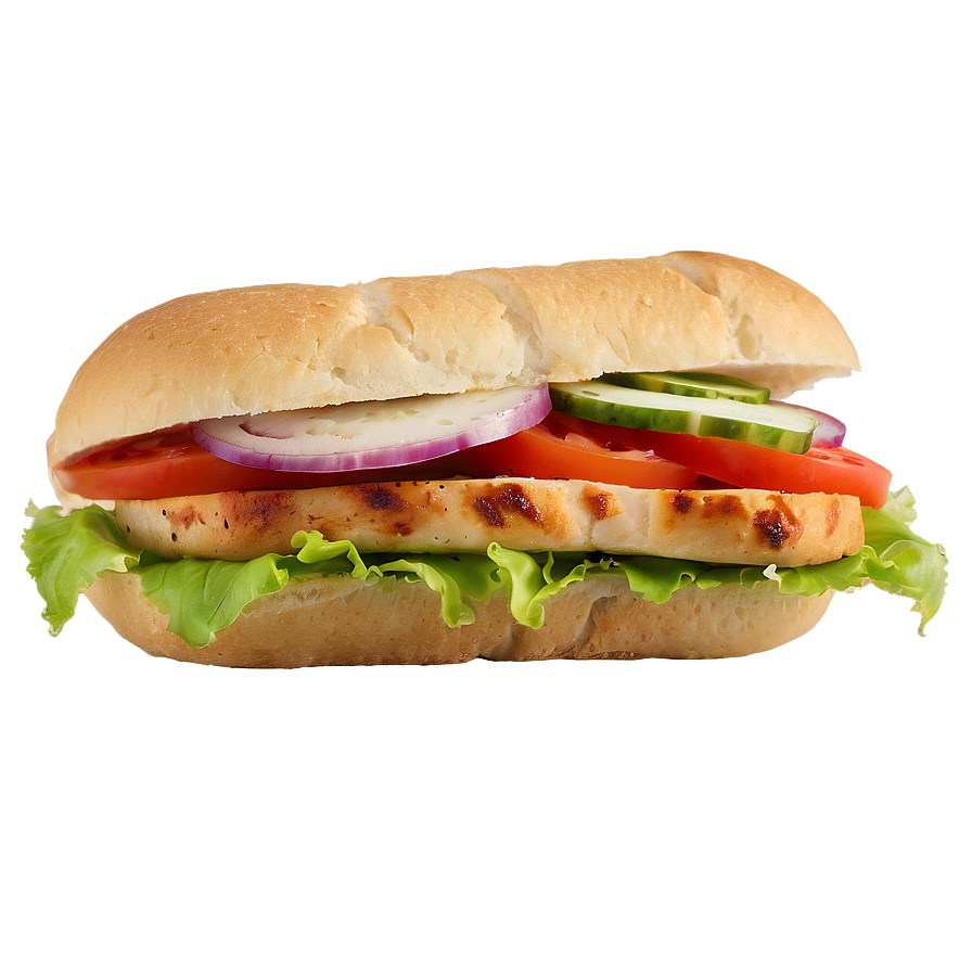 Zesty Italian Chicken Sandwich Png 46 PNG Image