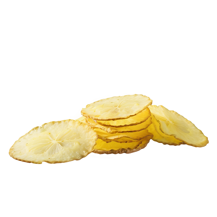 Zesty Lemon Potato Chip Png Pey25 PNG Image