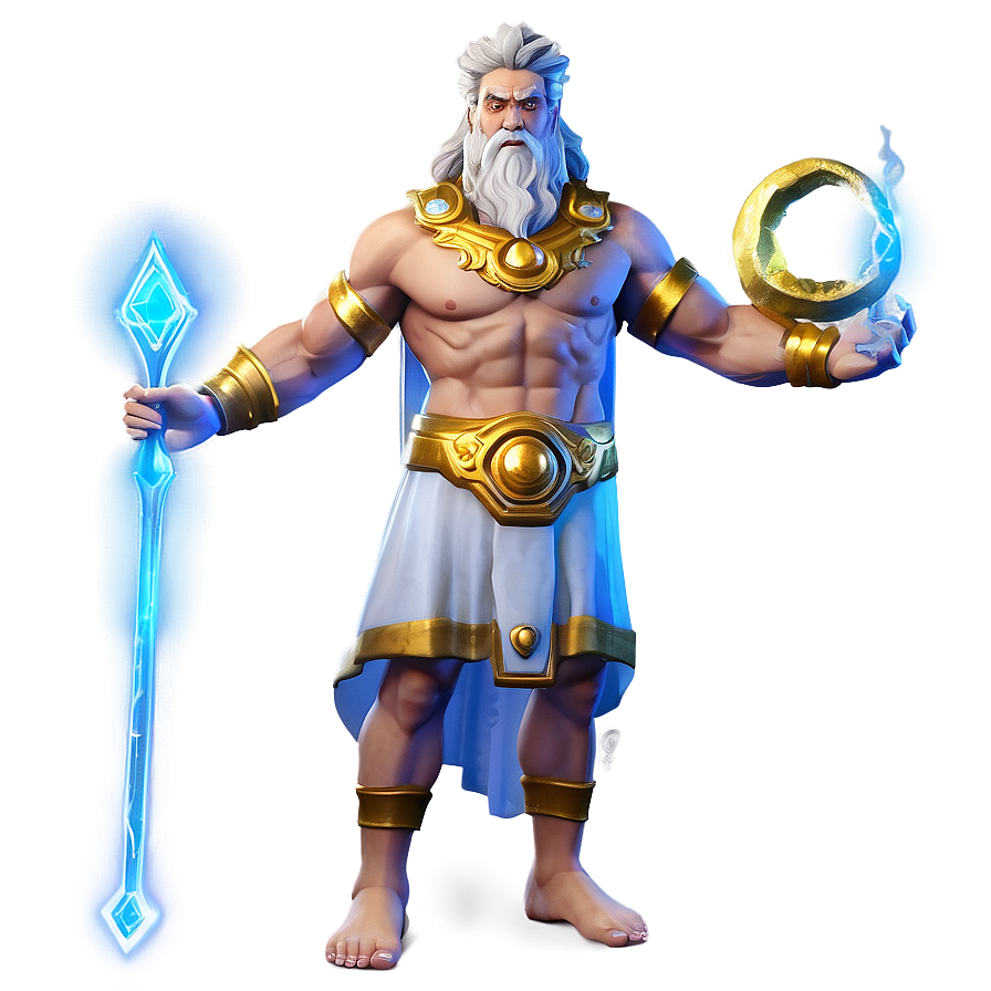 Zeus Godly Aura Png Ffx PNG Image