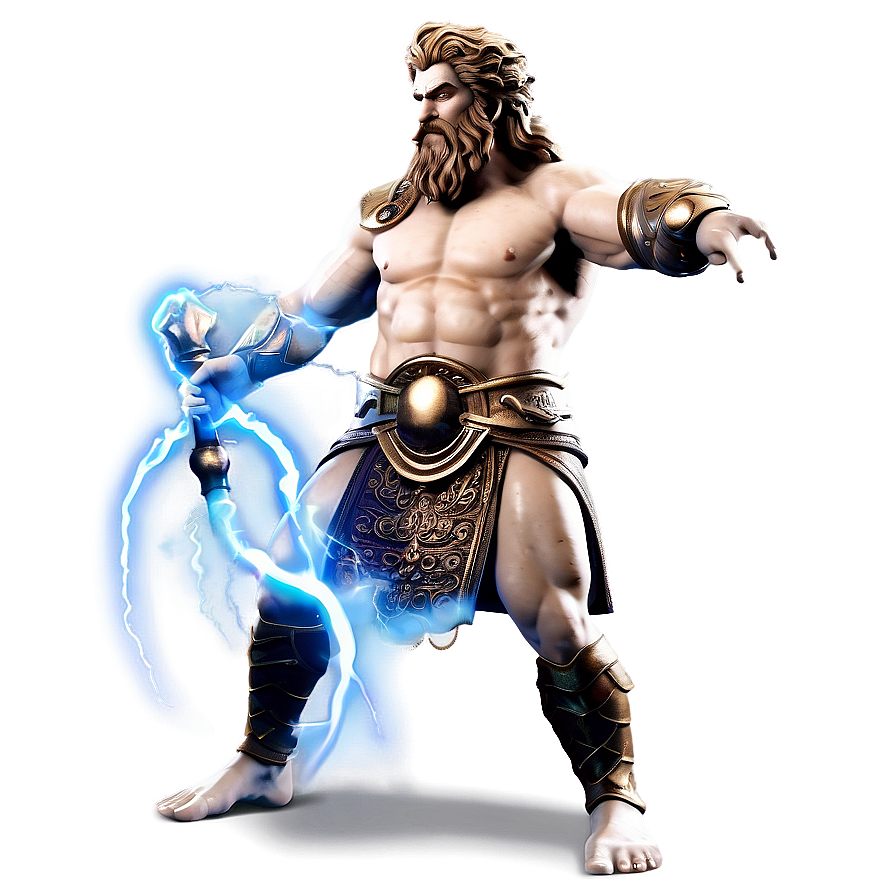 Zeus Smiting Enemies Png 91 PNG Image