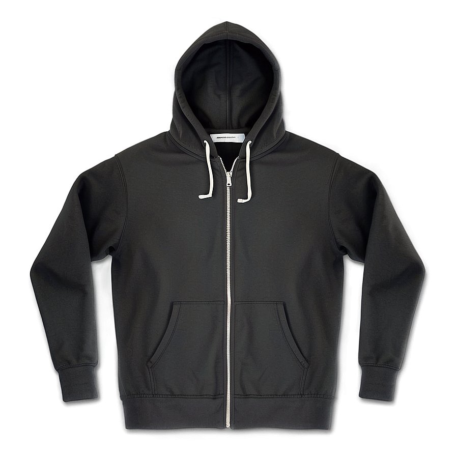 Zip-up Hoodie Mockup Template Png Igh PNG Image