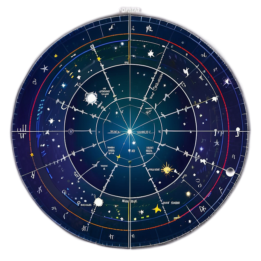 Zodiac Star Map Png 5 PNG Image