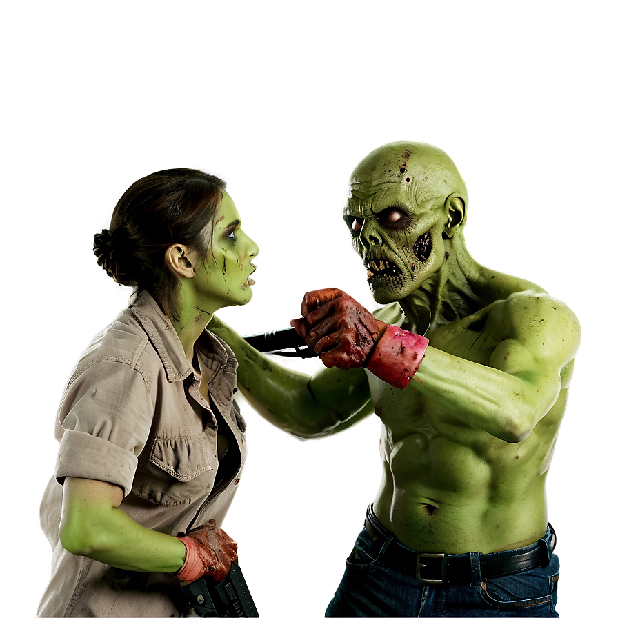 Zombie Apocalypse Fight Png 06242024 PNG Image