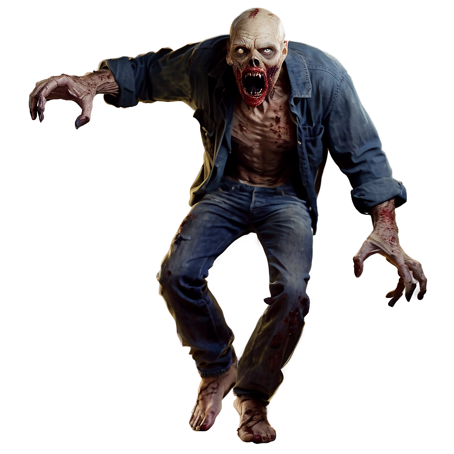 Zombie Apocalypse Monster Png 05232024 PNG Image