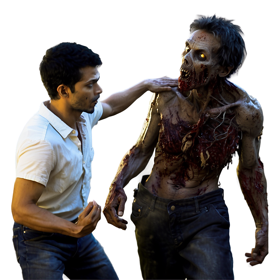 Zombie Attack Scene Png Fmb PNG Image