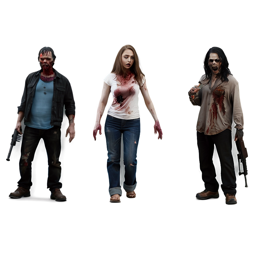 Zombie Drama Apocalypse Png Wkm PNG Image