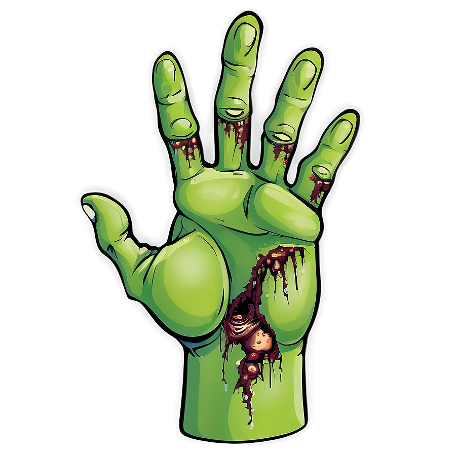 Zombie Hand Tattoo Design Png Dwa PNG Image