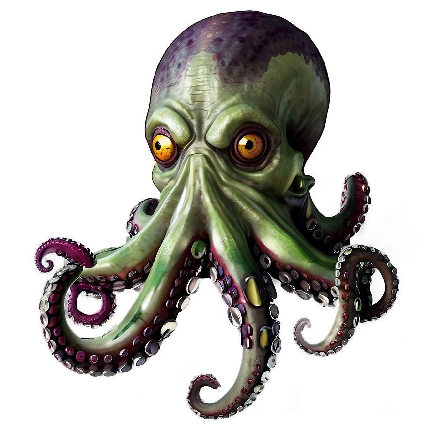 Zombie Octopus Png 5 PNG Image