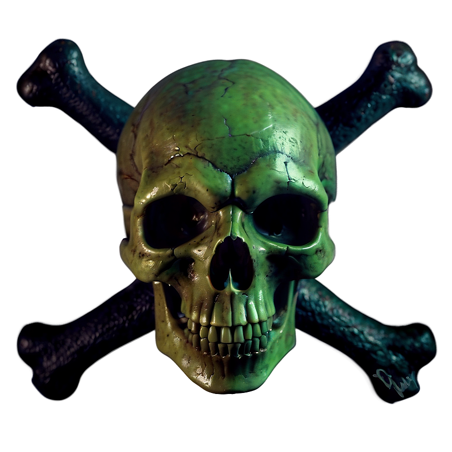 Zombie Skull And Bones Png 60 PNG Image