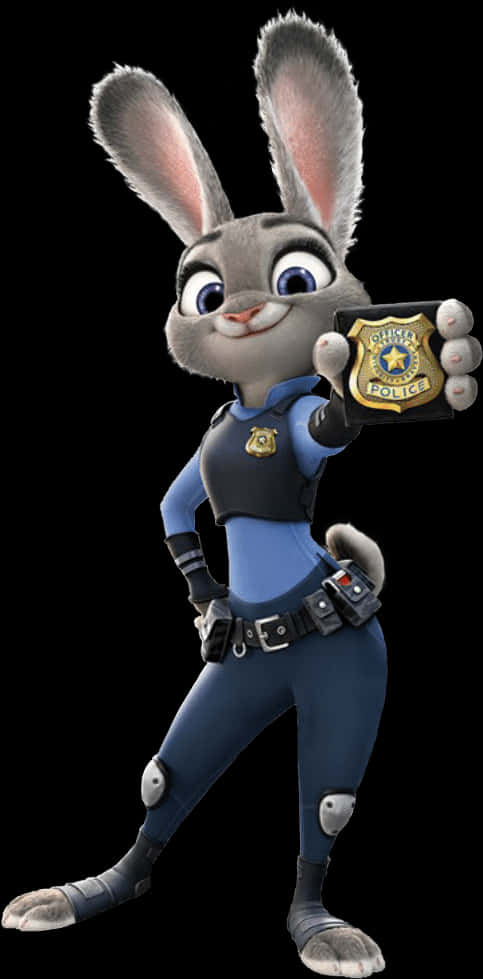 Zootopia Judy Hopps Police Badge PNG Image