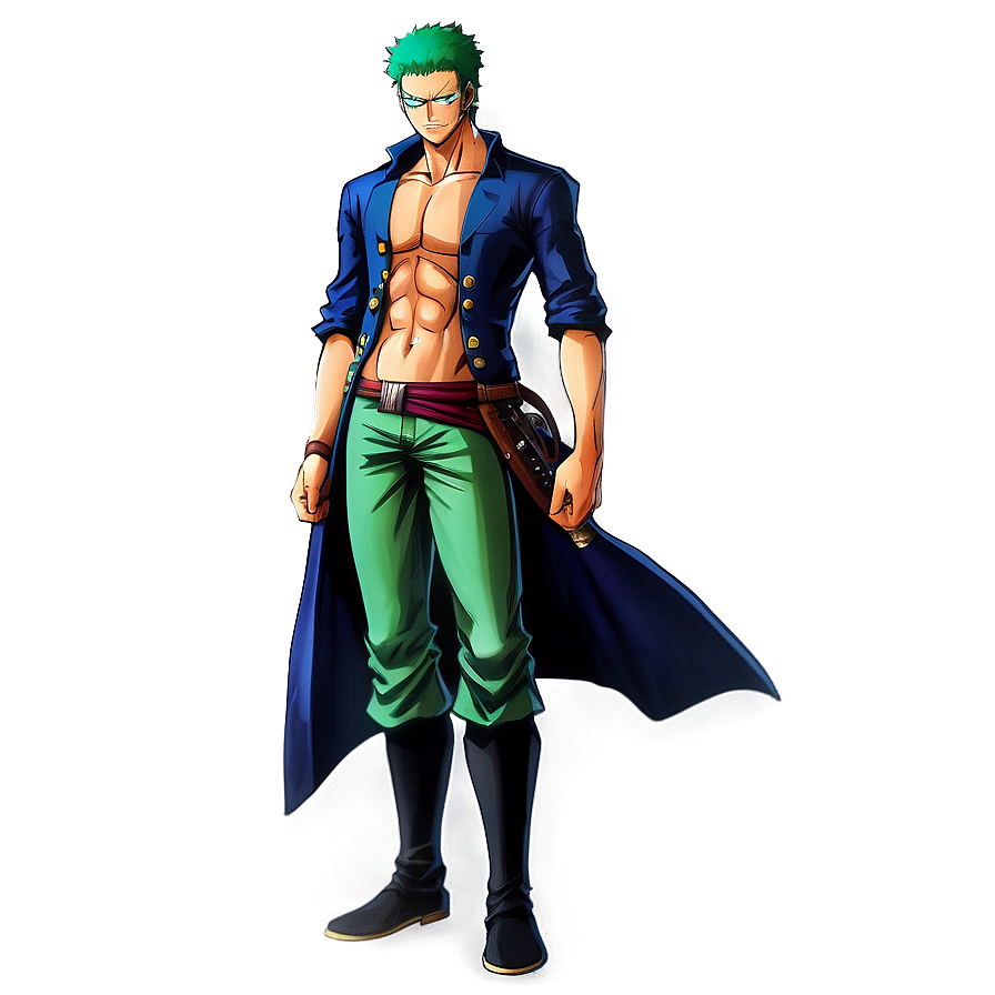 Zoro Black Suit Png Lnr59 PNG Image