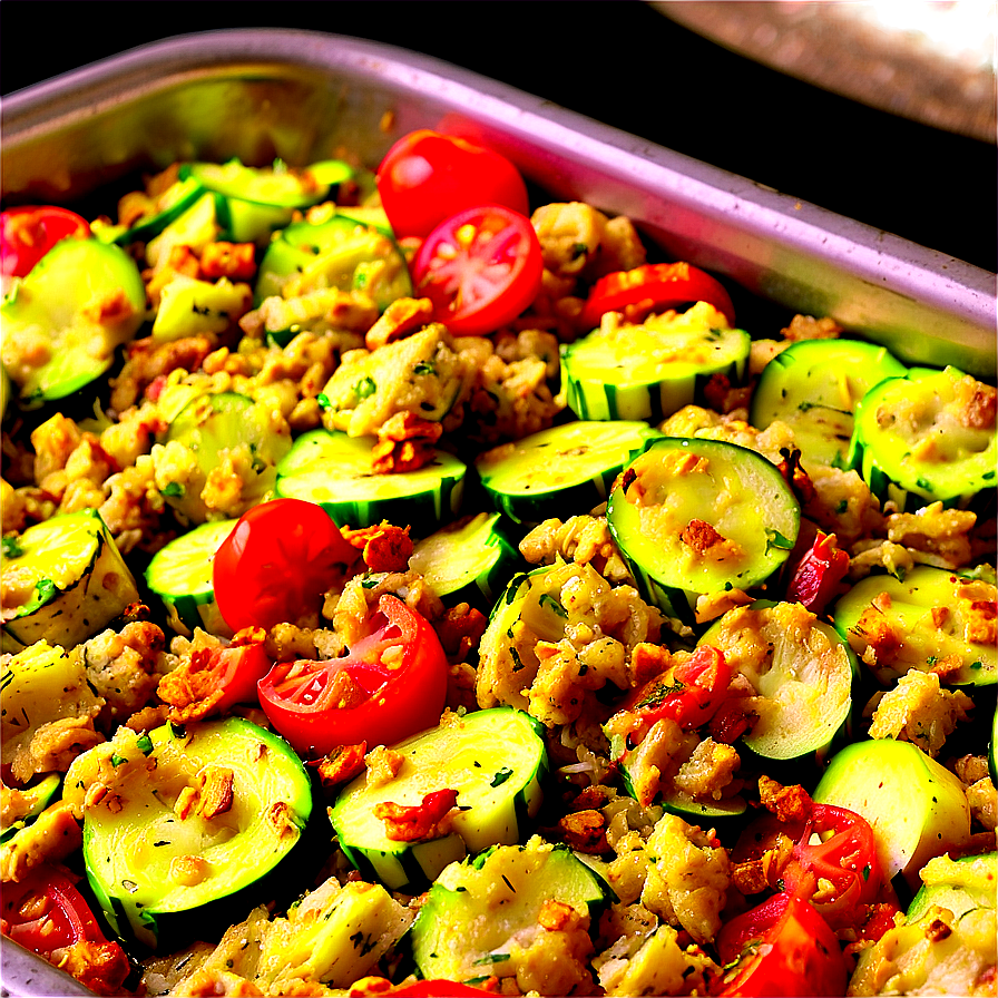 Zucchini And Tomato Stuffing Png Sws57 PNG Image