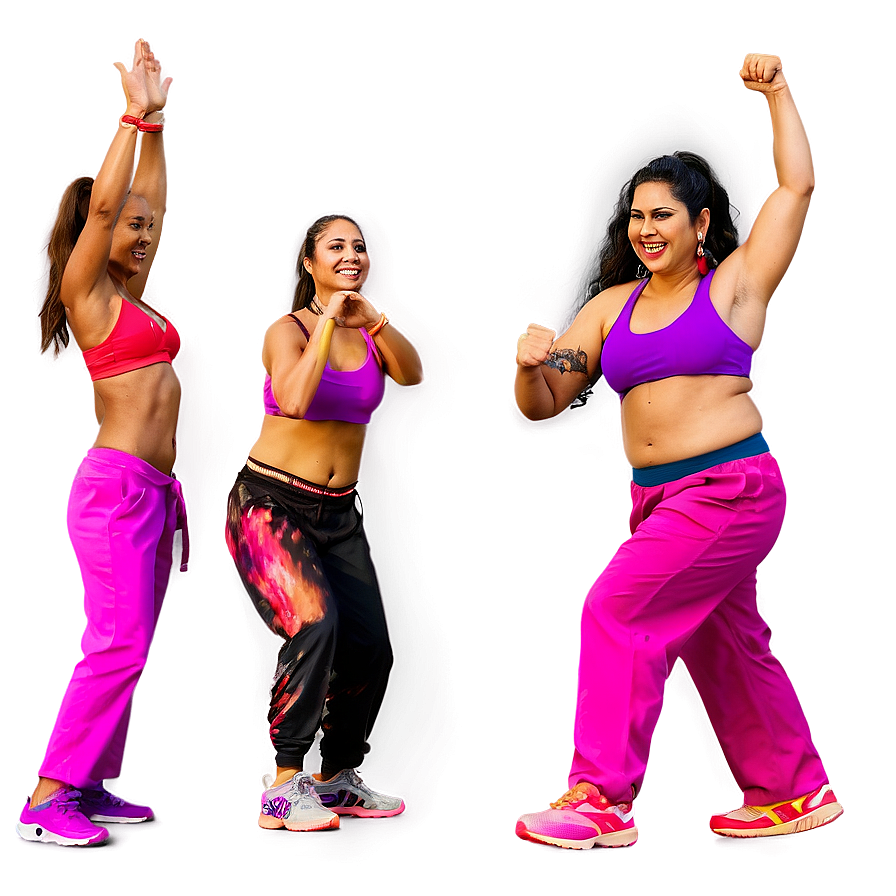 Zumba Exercise Fun Png Kjc PNG Image