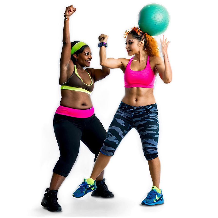 Zumba Workout Session Png 06242024 PNG Image