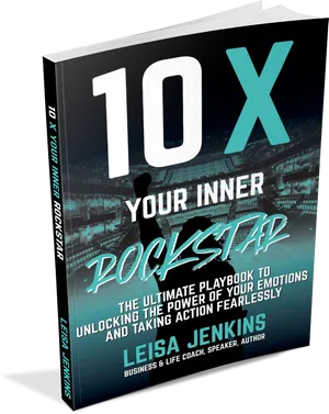 10 X Your Inner Rockstar Book Cover PNG Image